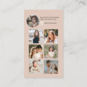 フォトコラージュモダンフォトグラファー名刺 名刺 (裏面)