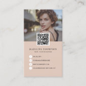 フォトコラージュモダンフォトグラファー名刺 名刺 (正面)