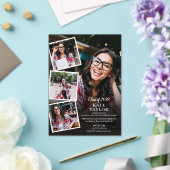 フォトコラージュモダン卒業パーティー アクリル招待状 (インサイチュ (ウェディング))