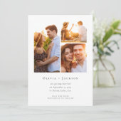 フォトコラージュモダン結婚ズ セーブザデート (スタンド正面)