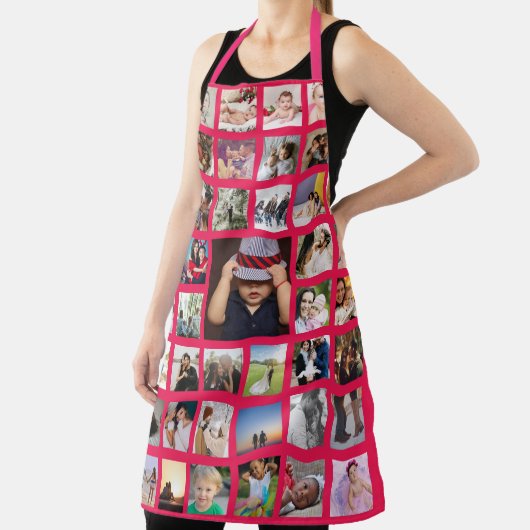 フォトコラージュユニークエプパーソナライズされたン エプロン (インサイチュ)