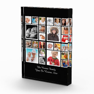 フォトコラージュユニークカスタムパーソナライズされた フォトブロック