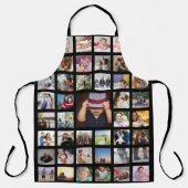 フォトコラージュユニークパーソナライズされた エプロン (正面)