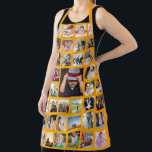 フォトコラージュユニークパーソナライズされた エプロン<br><div class="desc">Photo Collage ユニークパーソナライズされた epron from Ricaso – トップフォトの位置に注意して欲しい見た目を見る</div>