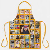 フォトコラージュユニークパーソナライズされた エプロン (正面)