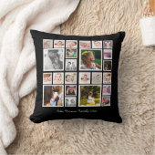 フォトコラージュユニークDIYパーソナライズされたカスタム クッション (ブランケット)