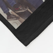 フォトコラージュユニークDIYパーソナライズされたカスタム フリースブランケット (角)