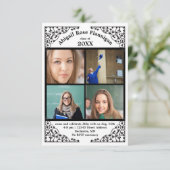 フォトコラージュレース- 3x5 Gradアナウンス 招待状 (スタンド正面)