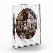 フォトコラージュヴィンテージホワカスタムイトフォトブロック フォトブロック (左)