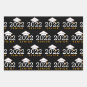 フォトコラージュ上級卒業 ラッピングペーパーシート (正面3)