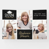 フォトコラージュ上級卒業 横断幕 (横)