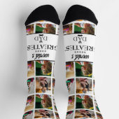 フォトコラージュ世界最高パパ ソックス (上部)