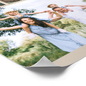 フォトコラージュ信じBe Happy数々の写真 ポスター (角)