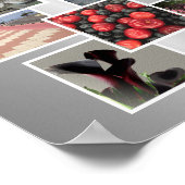 フォトコラージュ写真フレームデザイン ポスター (角)