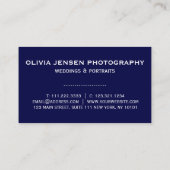 フォトコラージュ写真家3枚名刺 名刺 (裏面)