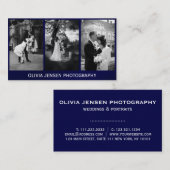 フォトコラージュ写真家3枚名刺 名刺 (正面/裏面)