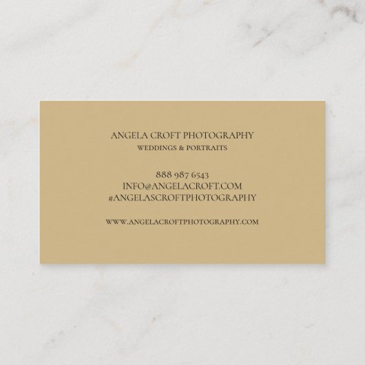 フォトコラージュ写真家3枚名刺 名刺 (裏面)