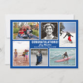 フォトコラージュ卒業オープンハウス招待状 招待状 (正面)