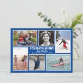 フォトコラージュ卒業オープンハウス招待状 招待状 (スタンド正面)