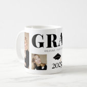 フォトコラージュ卒業生 コーヒーマグカップ (正面左)