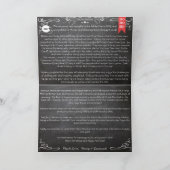 フォトコラージュ家族の写真 シーズンカード (内部)