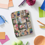 フォトコラージュ家族の子供を16人作成モノグラムの iPad PROカバー<br><div class="desc">独自のイニシャルを作成パーソナライズされたし、ユニーク、1種類の美しい金ゴールドのタイポグラフィスクリプト名モノグラムスタイリッシュ、16枚のインテリアのを作成し、16枚の写真のコラージュをカバーし、複数のスタンド位置に折り畳み、灰色のを特徴とする灰色の光の光のスリープをスリープ。単にあなたのモノグラム/イニシャル/文字とあなたの家族のお気に入りの16を追加/カップル/子供/ベビー/ペッ結婚ト/の写真には、カスタマイズに。デザインを追加すると、作成のプレビューを全体で表示できる。誕生日、卒業カスタム、新学期、父親の日、母の日、クリスマス、休日、結婚結婚記念日、バレンタインデーなど、あなたの愛する人のための贈り物を作るタブレットのカバー，子供，母，パパ，妻，夫，ガールフレンド，祖父母，祖母，新婦，新婦，学生，家族や友達。</div>