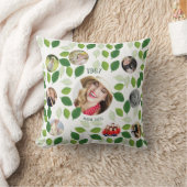 フォトコラージュ家族の木ママの贈り物 クッション (ブランケット)