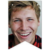 フォトコラージュ年大学院ブラックパーティーバナー バンティングフラッグ (第1の旗)