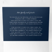 フォトコラージュ年末年始 三つ折りクリスマスカード (内部最初)