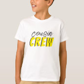 フォトコラージュ従兄弟クルー Tシャツ (正面)