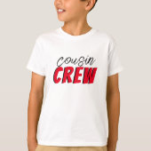 フォトコラージュ従兄弟クルー Tシャツ (正面)