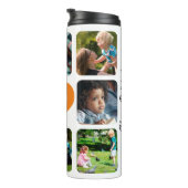 フォトコラージュ愛ママ文字 パーソナライズされた タンブラー (回転右)