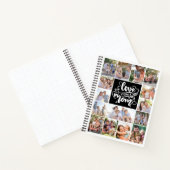 フォトコラージュ愛ママ15写真 ノートブック (内部)