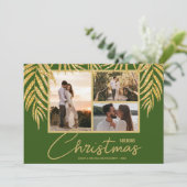 フォトコラージュ数々のクリスマス シーズンカード (スタンド正面)