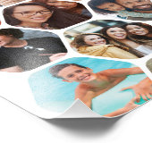 フォトコラージュ数々のメモリシンプルスクエア フォトプリント            (角)