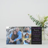 フォトコラージュ日付の保存 セーブザデート (スタンド正面)