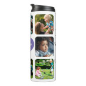 フォトコラージュ最高のおばあちゃんエバー文字パーソナライズされた タンブラー (回転右)