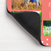 フォトコラージュ最高のナーエバーコーラル マウスパッド (コーナー)