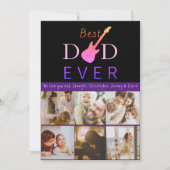 フォトコラージュ最高のパパモダンEver Faters Day シーズンカード (正面)