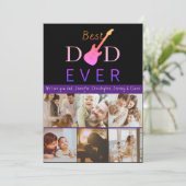 フォトコラージュ最高のパパモダンEver Faters Day シーズンカード (スタンド正面)