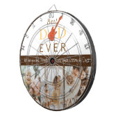 フォトコラージュ最高のパパモダンEver Faters Day ダーツボード (正面右)