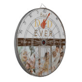 フォトコラージュ最高のパパモダンEver Faters Day ダーツボード (正面左)