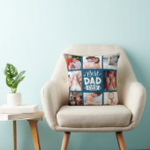フォトコラージュ最高のパパEVER Farters Day Geft クッション (椅子)