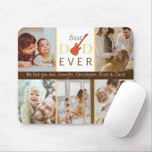 フォトコラージュ最高のパパEver Keepsake Faters Day マウスパッド