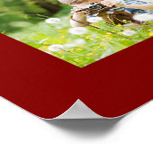 フォトコラージュ最高のブラザーエバーマルーン ポスター (角)