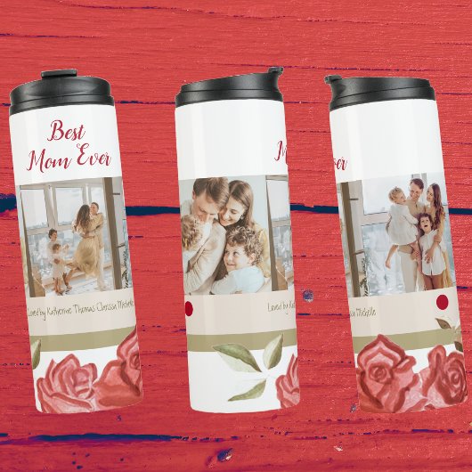 フォトコラージュ最高のママの母の日 タンブラー