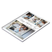 フォトコラージュ母の日の贈り物 ノートブック (左側)