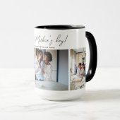 フォトコラージュ母の日の贈り物 マグカップ (正面右)