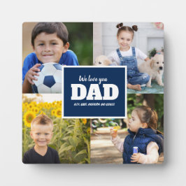 フォトコラージュ海軍ブルーファーザーの日 フォトプラーク