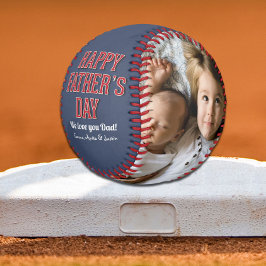 フォトコラージュ父の日 野球ボール
